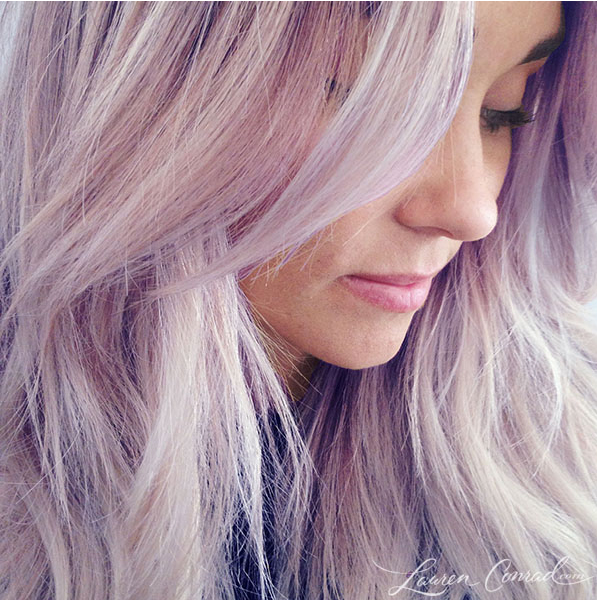 Lauren Conrad Purple Hair